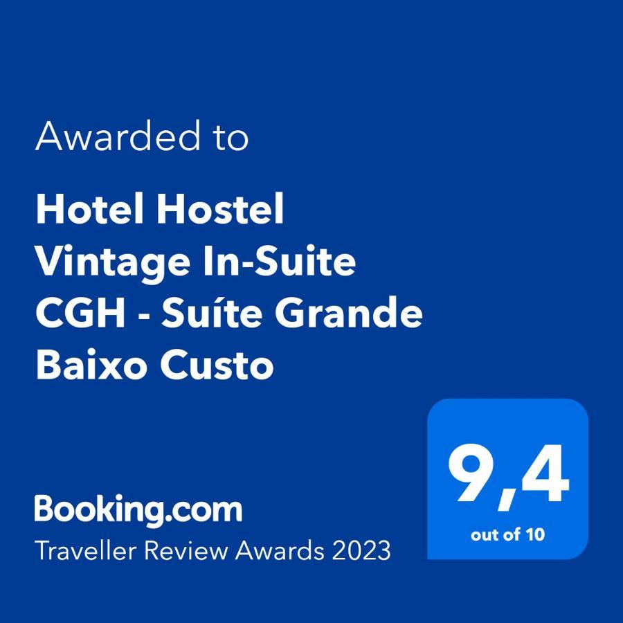 Cama Queen Mega Suite - 10 Min Metro E Aeroporto Cgh ساو باولو المظهر الخارجي الصورة